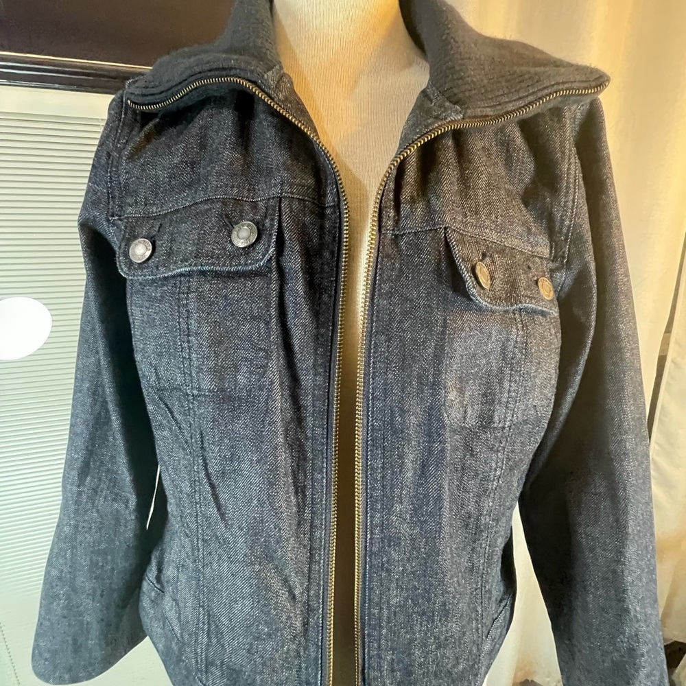 Talbots Dark Denim Jean Jacket